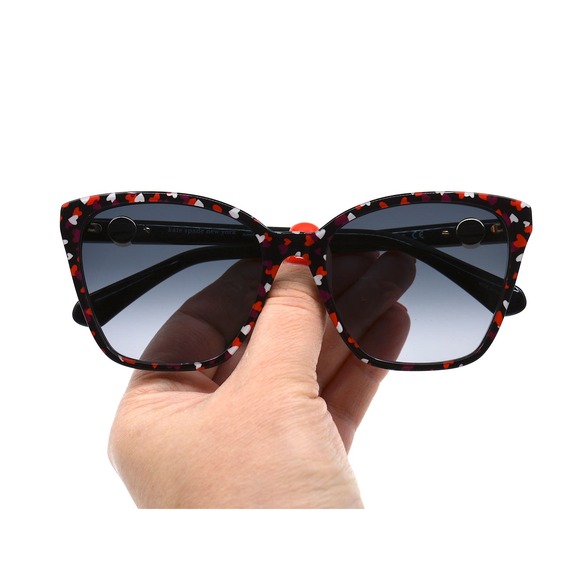 KATE SPADE AMIYAH/G/S F74 MULTICOLOR GREY GRADIENT AUTHENTIC SUNGLASSES - Picture 13 of 14